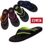 [37％OFF] エドウィン EDWIN 8021 ブラック トング サンダル 高反発インソール メンズ