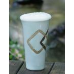 ■磁器ビアマグ 四角■和食器 陶芸 美濃焼 陶器 父に日 母の日 結婚祝い 手作り 素敵 コップ フリーカップ 誕生日 プレゼント モダン