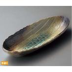 ショッピング手作り 陶雅　和三彩手作り楕円長鉢（小）