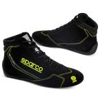 SPARCO( Sparco ) рейсинг обувь SLALOM черный x желтый 40 размер (25.5cm)FIA 8856-2018