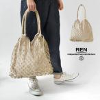 10%OFFクーポン バッグ レディース REN レン ループス ショッパー クローシェ バッグ M / パームリーフ 1-85-20002 春 夏 かばん バック 鞄 かご 母の日