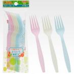 カラーフォーク 17cm（10本入）/ サンナップ