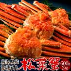 松葉蟹 かに 訳あり 松葉ガニ［B品］大600g×3尾セット 浜ゆで 松葉蟹 ゆでがに 鳥取県産 マツバガニ わけあり ズワイガニ［新春海鮮ギフト］