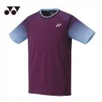 メール便発送可 ヨネックス YONEX ユニセックス ゲームシャツ(フィットスタイル) 10469-021 テニスウェア ワイン 特価