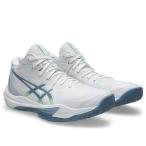 2月12日発売　予約受付中　アシックス　スカイエリートFF MT3　SKY ELITE FF MT 3　1051A081-106　バレーシューズ　WHITE/SABA BLUE