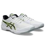 アシックス　ローテジャパンライトFF3　ROTE JAPAN LYTE FF 3　1053A054-108　バレーシューズ　WHITE/SAFETY YELLOW