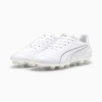 プーマ　サッカースパイク　キング　プロ  白 PUMA KING PRO HG/AG　107871-04　サッカー　土/人工芝用　特価