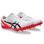  Asics нагрев Sprint 13 HEATSPRINT 13 1093A199-102 наземный шиповки WHITE/DIVA PINK [ рекомендация вид глаз :100m~1500m/ бег с препятствиями /.. вид глаз ]