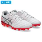 アシックス asics DS LIGHT JR GS / ディーエスライト 1104A054-103 ジュニア(子供用) サッカースパイク ホワイト×フラッシュレッド