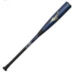 ミズノ MIZUNO　ビヨンドマックスレガシーメタル ミドルバランス(金属製／83cm／平均740g)　1CJBR20783-1445　軟式野球バット　ネイビー