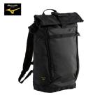  Mizuno Pro MizunoPro бейсбол рюкзак roll верх (25L) 1FJDD40009 бейсбол сумка / функциональность рюкзак ( средний ./ средняя школа часть .) черный 