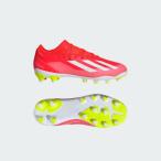 ショッピングサッカースパイク アディダス アディダス　adidas　キッズ　エックス　クレイジーファスト　LEAGUE HG/AG　IF0682　ジュニアサッカースパイク　ソーラーレッド　子供用