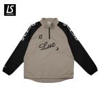 ショッピングピステ ルースイソンブラ　LUZeSOMBRA　プルオーバーピステシャツ　L1242104-966　フットサル/サッカーウェア(撥水/長袖)　ゴールド×ブラック