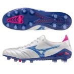 【限定カラー/P1GA253025】ミズノ　モレリアネオIV JAPAN　サッカースパイク　25：スーパーホワイトパール×ターコイズ