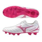 ミズノ MIZUNO　モナルシーダネオ 3 セレクト / MONARCIDA NEO III SELECT　P1GA262564　サッカースパイク　ワイドモデル(幅広)　64：ホワイト×ピンク