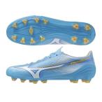 ミズノ　ミズノアルファ3 プロ / MIZUNO α III PRO　P1GA266425　サッカースパイク　25：ユニティスカイブルー×ホワイト