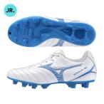  Mizuno MIZUNOmona Lucida Neo 3 SELECT Jr / MONARCIDA NEO III SELECT Jr P1GB242525 Junior футбол шиповки детский широкий белый × синий 