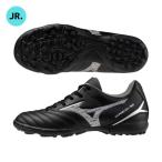 ミズノ　MIZUNO　モナルシーダネオ 3 SELECT Jr AS　P1GE242503　ジュニアサッカートレーニングシューズ(子供用)　ゆったり幅　ブラック