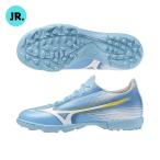 ミズノ　ミズノアルファ3 セレクト ジュニア / MIZUNO α III SELECT Jr AS　P1GE266525　サッカートレーニングシューズ(子供用) ワイド(3E)　スカイブルー