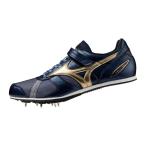  Mizuno поле geo LJ JAPAN( пробег ширина .) U1GA254001 наземный шиповки 01: темно-синий × Gold 