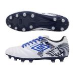 ショッピングアンブロ アンブロ UMBRO　アクセレイター +GAINA HG　UF6SCSB1M-WHBL　サッカースパイク　遮熱素材中底(暑さ対応)　ホワイト×ブルー×ネイビー