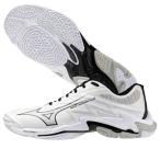  Mizuno ue-b подсветка Elite широкий V1GA260151bare- обувь 51: белый × черный 