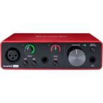 Focusrite Scarlett Solo 3rd Gen フォーカスライト オーディオインターフェイス　【国内正規品】