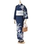 ゆかた　レディース　撫松庵の創作　絵羽ゆかた　桐