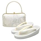  zori сумка комплект высококлассный obi земля [.. расческа * серебряный × белый ] zori L размер женский . оборудование для формальный 