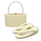  zori сумка комплект высококлассный obi земля [. малого диаметра * цветок . узор * белый ×go Roo do] zori F размер женский . оборудование для формальный 