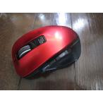 ELECOM Elecom EX-G M-XG1BB мышь беспроводная мышь красный Bluetooth Bluetooth 5 кнопка .. возвращаться кнопка ощущение б/у несколько большее количество 