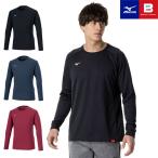 【メール便可】ミズノ 長袖Tシャツ メンズ 男女兼用 発熱素材ブレスサーモ 32MAB543