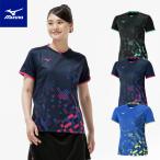 [ почтовая доставка возможно ] Mizuno настольный теннис форма женский игра рубашка dry . пот скорость .82JAD214