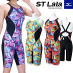 【メール便可】ミズノ 競泳水着 レディース ST Lala ハーフスーツ N2MGB748 スイムウエア
