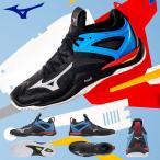 送料無料 ミズノ ハンドボールシューズ メンズ レディース 2E 室内用 ウェーブミラージュ3 X1GA1950