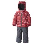 15-16 Columbia コロンビア Frosty Slope Set フロスティスロープセット (Bright Red Print) キッズ ジュニア スノースーツ SC/SY1092