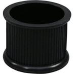 イス脚キャップ バラ 黒丸 28mm HIKARI 光 アイテック 539E-BE-0-282