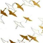 ラッピング・熨斗　包装紙　2 ・鶴柄 (専用箱がある場合）