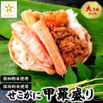 子持ちがに甲羅盛(ボイル・冷凍)ちょっと大きめサイズ 1個(添加物未使用)(せこがに、セコガニ、せいこがに、セイコガニ、香箱蟹、こっぺがに)
