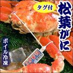 (送料無料)明治創業三代目・プロ茹で松葉がに(姿)(冷凍)1尾×約700~800g前後(足1本落ち)(松葉ガニ 松葉蟹 松葉かに 松葉カニ)