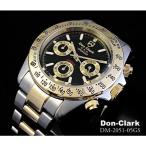¥À¥ó¥¯¥é¡¼¥¯ DONCLARK ÏÓ»þ·× ¥¯¥í¥Î¥°¥é¥Õ ¥á¥ó¥º DM-2051-05GS BK/GD