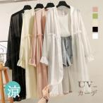 ショッピングサマー カーディガン サマーカーディガン レディース シフォン