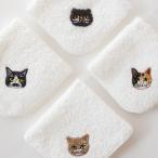 猫CAT刺繍泉州タオルハンカチタオ...