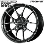 5月12日+5倍 RAYS レイズ ボルクレーシング G025 19インチ 8.5J 5H114.3 +38 HK アルミホイール単品 4本セット 送料無料