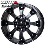 サマータイヤ ホイール4本セット 265/65R17インチ 6H139 MKW MK-46 グロスブラック MONSTA モンスタ テレーングリッパー ホワイトレター