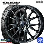 カローラクロス 215/60R17インチ グッドイヤー アイスナビSUV 5H114.3 スタッドレスタイヤホイール4本セット Weds ヴェルヴァ スポルト2