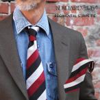 INDIVIDUALIZED SHIRTS レジメンタルストライプネクタイ REGIMENTAL STRIPE TIE ネクタイ メンズ インディビジュアライズド アメリカ製 フォーマル ビジネス