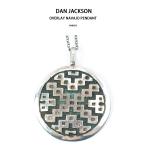 navajo ペンダント#NN050 Dan Jackson ダン ジャクソン オーバーレイ ペンダント ラグ柄