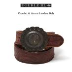 RRL（ダブルアールエル）Double RL ラルフ・ローレン Concho & Acorn Leather Belt コンチョレザーベルト どんぐり