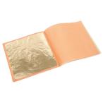  Gold leaf (6 листов входит ) золотой ._ длина 15× ширина 14cm